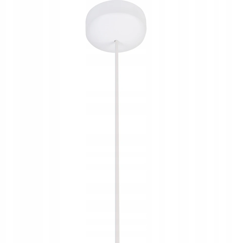 Hellux Szara lampa wisząca do salonu sufitowa abażur fi40