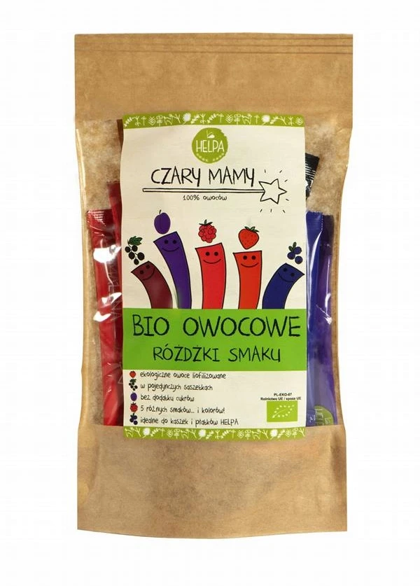 HELPA BIO FRUIT skonio lazdelės 20g