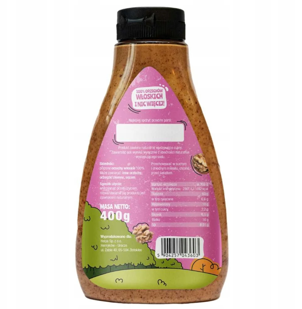 HELPA Skrudintų riešutų pasta 400g