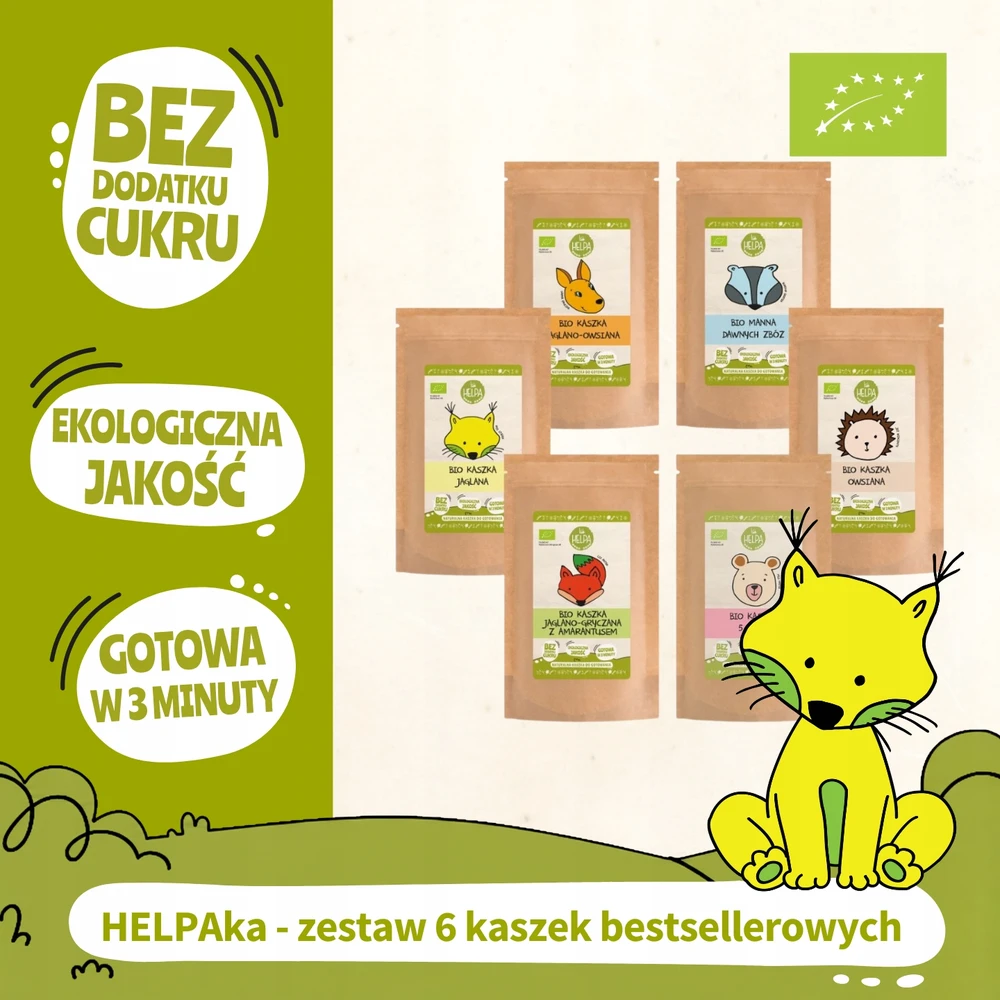 HELPAka - 6 perkamiausių košių rinkinys