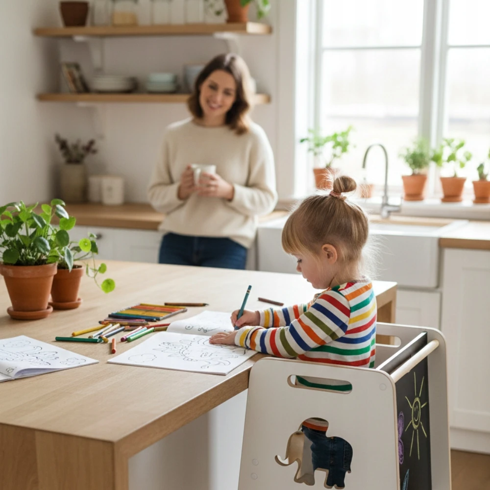 Little Tikes HELPER Kitchen Helper su reguliuojama dramblio lenta POLISH Prekė