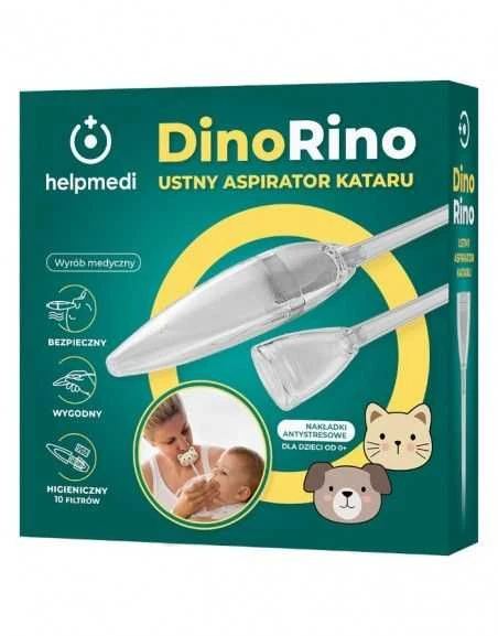 HELPMEDI DinoRino geriamasis slogos aspiratorius