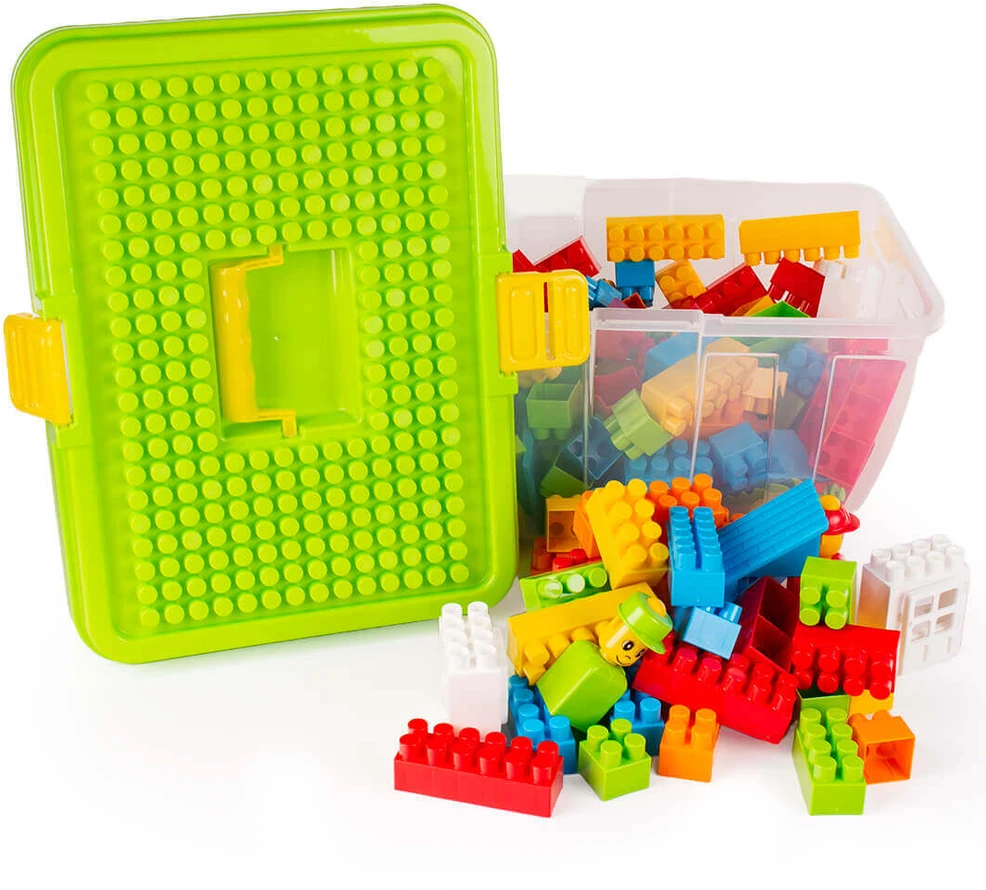 HEMAR K2 BLOKAI DĖŽUTĖJE SU KONSTRUKCINIU DANGELIU, PASTELĖS 2+