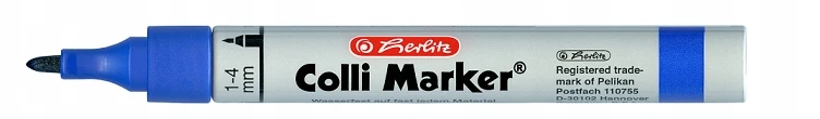 Herlitz Colli-marker permanentinis markeris, mėlynas