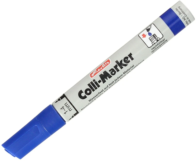 Herlitz Colli-marker permanentinis markeris, mėlynas