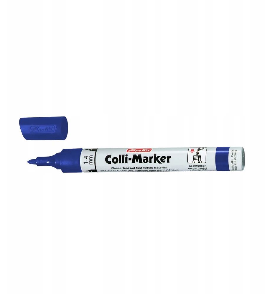 Herlitz Colli-marker permanentinis markeris, mėlynas