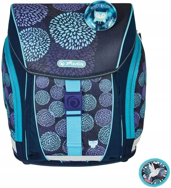 Herlitz Filolight kuprinė "flower Owl" mergaitėms, 16l