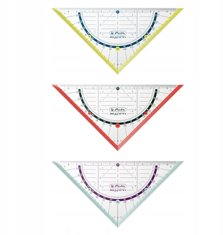 Herlitz Geometrijos trikampis My.pen, 16cm