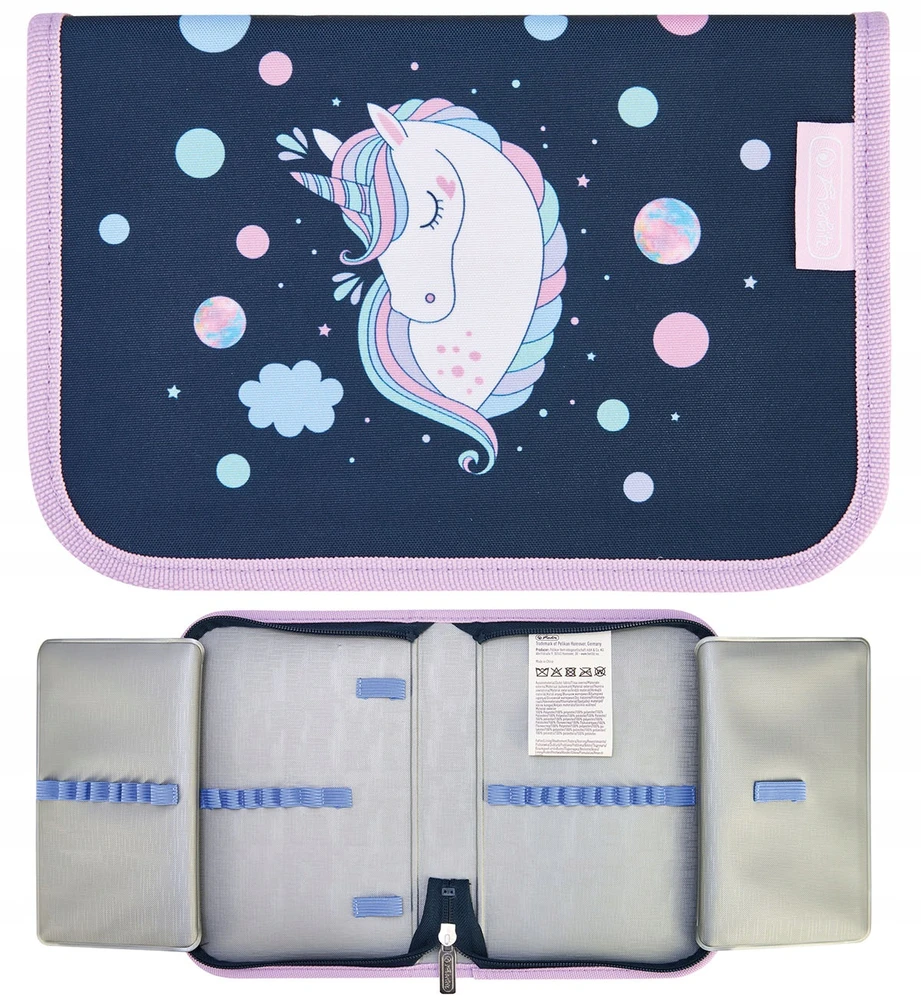 Herlitz Kuprinė pradinukams LOOP Unicorn Dreams su priedais