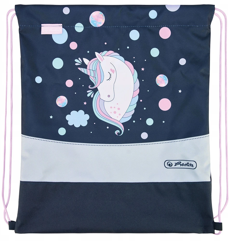 Herlitz Kuprinė pradinukams LOOP Unicorn Dreams su priedais