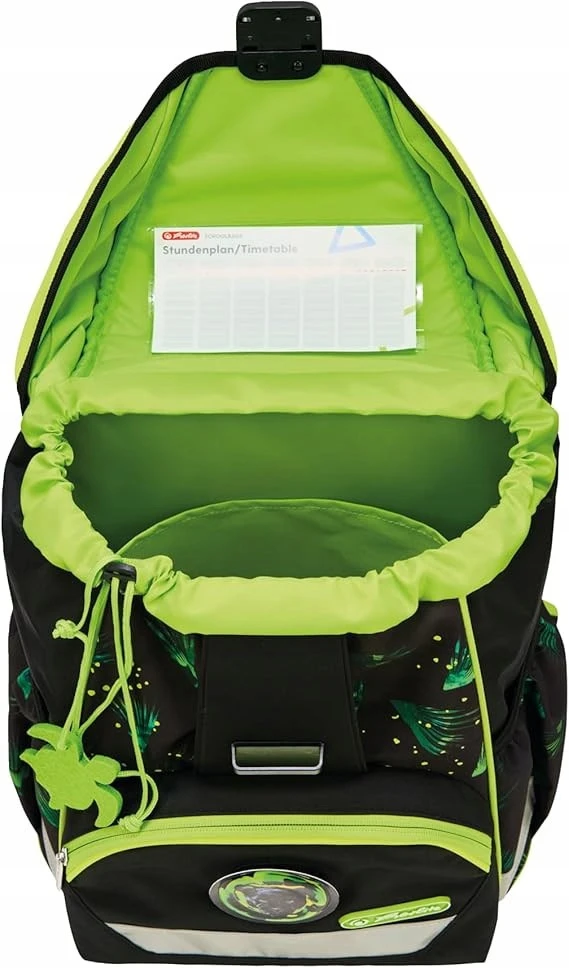 Herlitz Kuprinė pradinukams ULTRA LIGHT XL Jungle Explorer su priedais