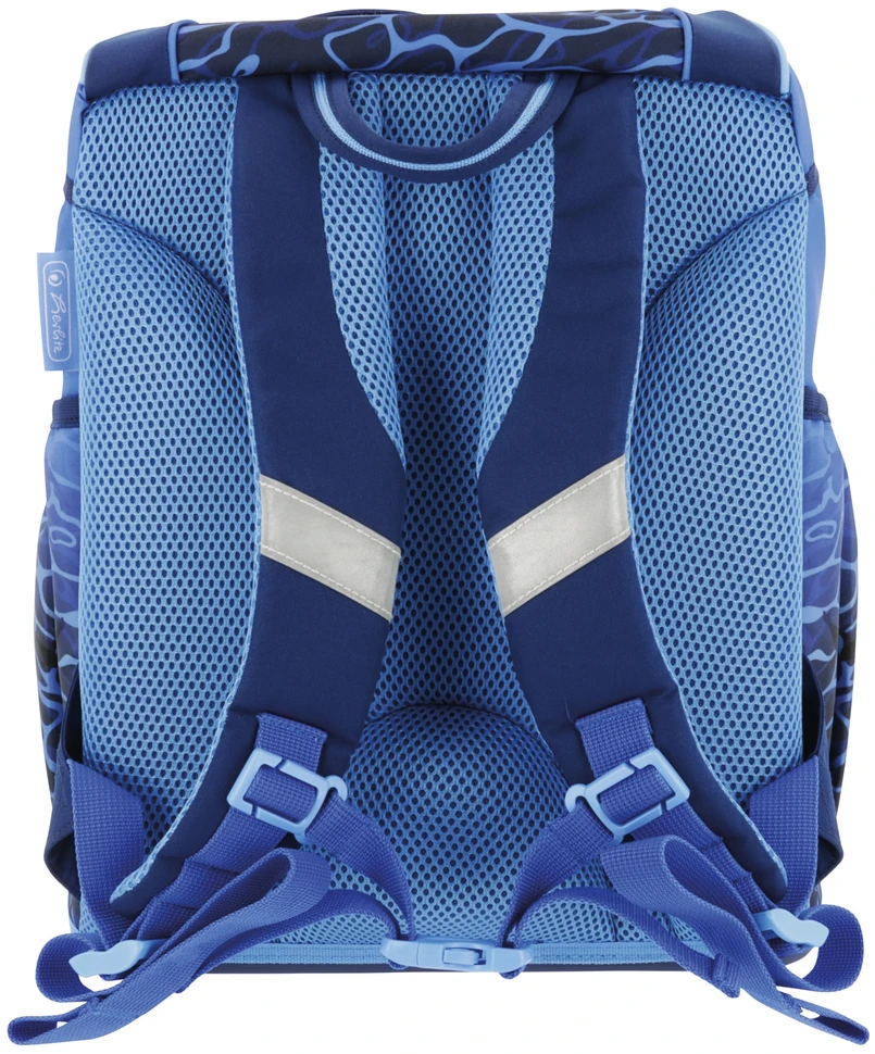Herlitz mokyklinė kuprinė Ultralight Plus Mėlyna Shark