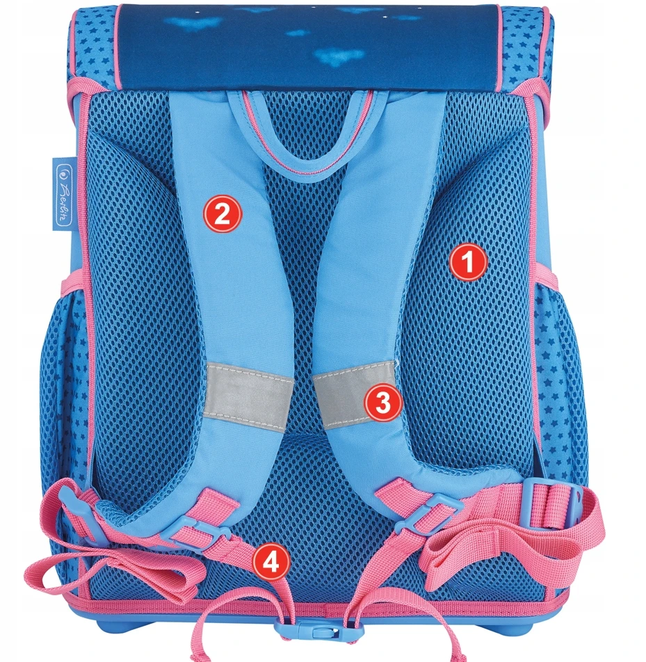 Herlitz kuprinė Loop Plus Moon Lady su priedais