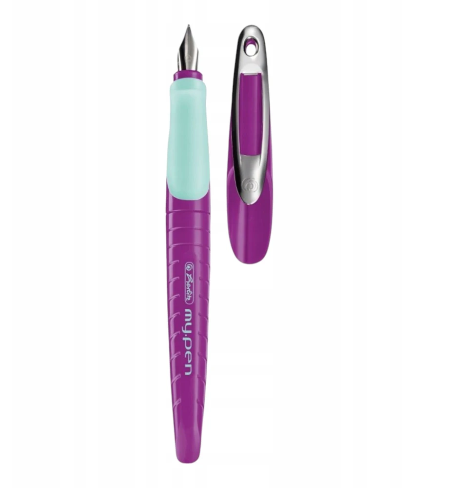 Herlitz My.pen rašiklis su priedais, violetinis