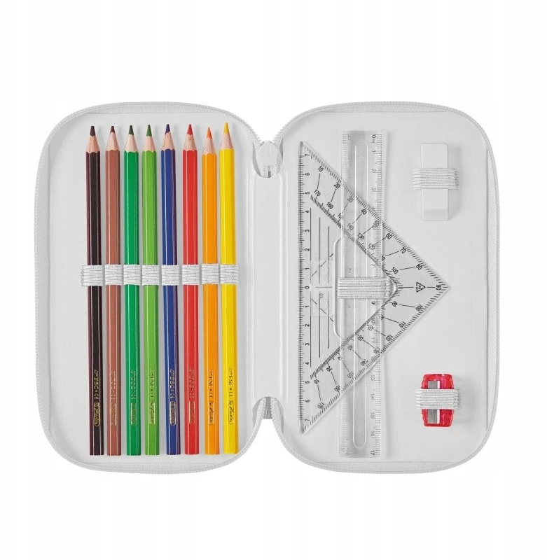 Herlitz Penalas, užpildytas penalas, 3 užtrauktukai, 31 dalis - Mystique