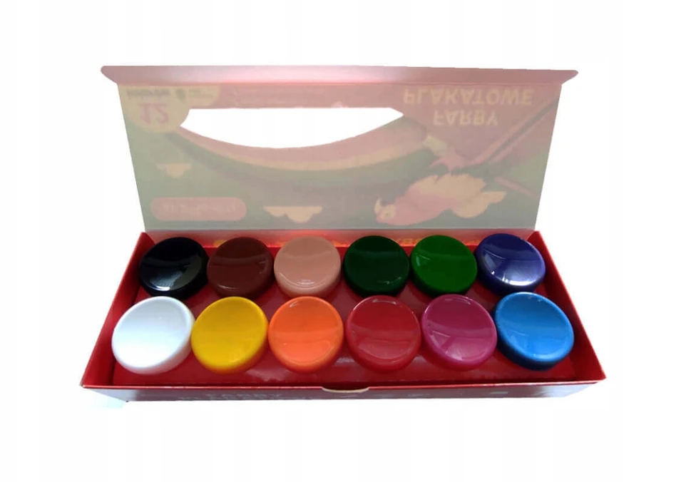 Herlitz plakatų dažai, 12 vnt. x 20 ml