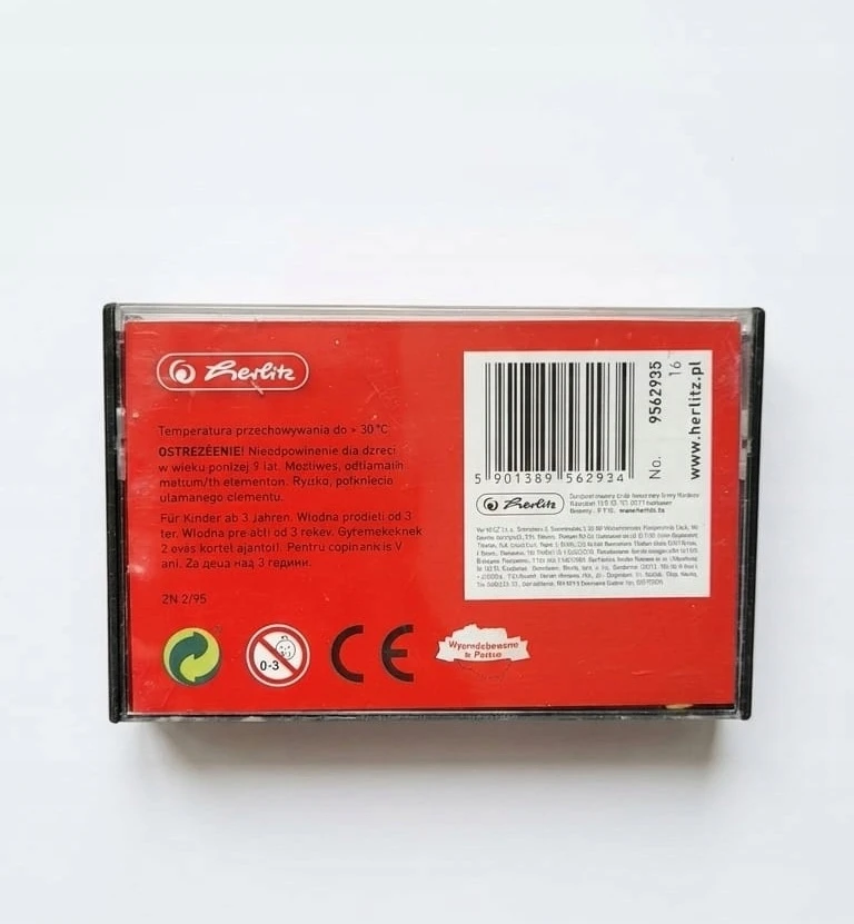 Herlitz plastilino rinkinys, 16 spalvų