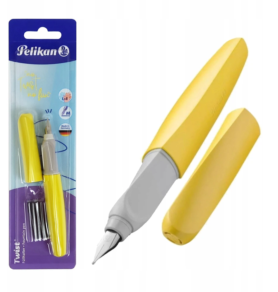 Herlitz Plunksnakotis Twist, P457M, Bright Sunshine
