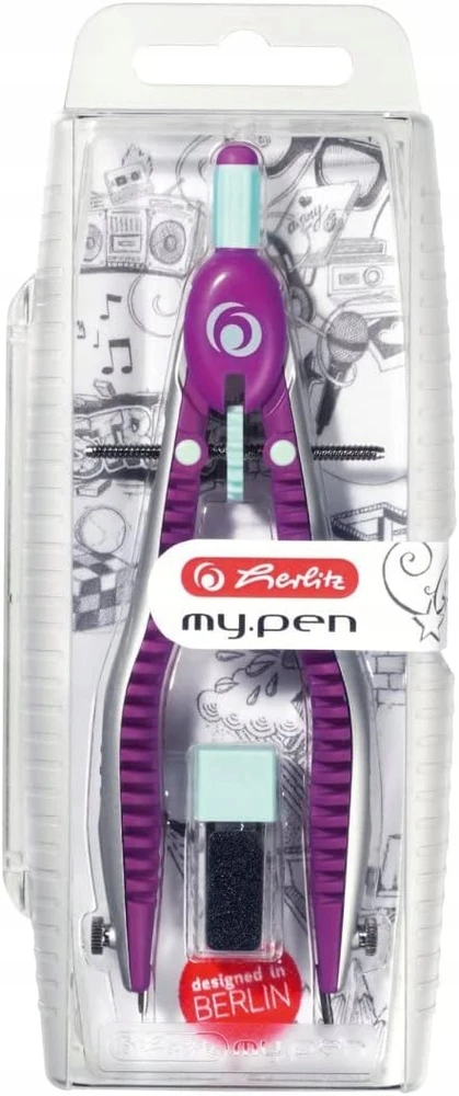 Herlitz Skriestuvas my.pen violetinė-mint
