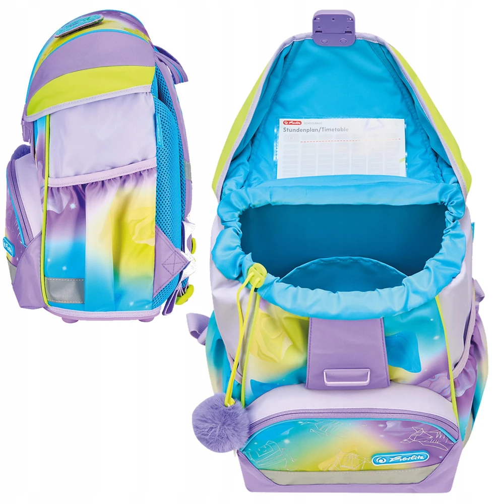 Herlitz Ultralight Xl 4w1 kuprinys 1-3 klasei, Little Monster