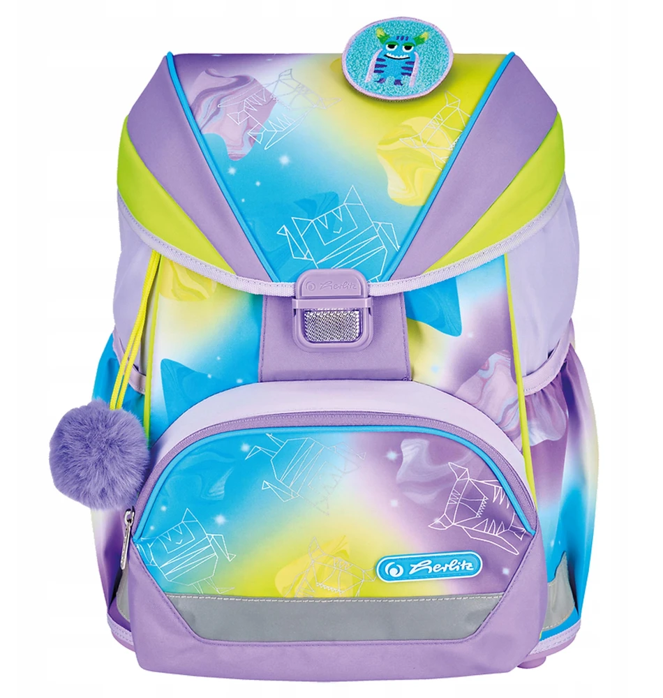 Herlitz Ultralight Xl 4w1 kuprinys 1-3 klasei, Little Monster