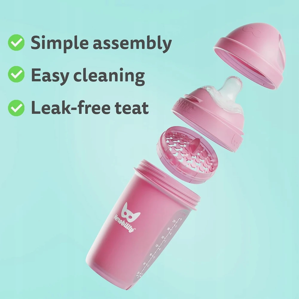 Herobility Buteliukas nuo pilvo dieglių 140 ml Supermenas