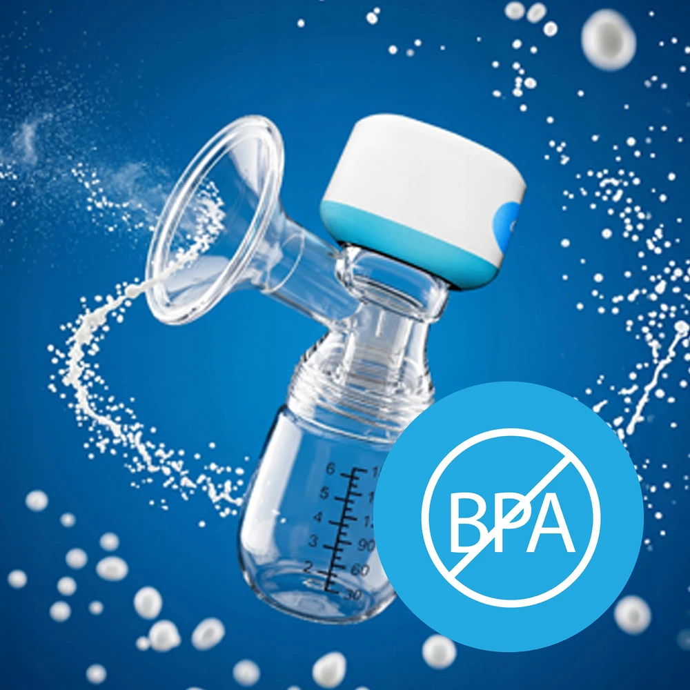 Herz Medical Instruments ELEKTRINIS KRŪČIŲ KIETUVAS DVIGUBAS BELAIDAS DVIFAZIŲ TYLUS + AKUMULIATORIUS BE BPA