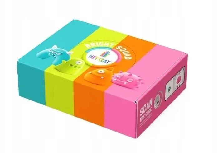 HEY CLAY BRIGHT SQUAD MONSTERS TM TOYS 15239