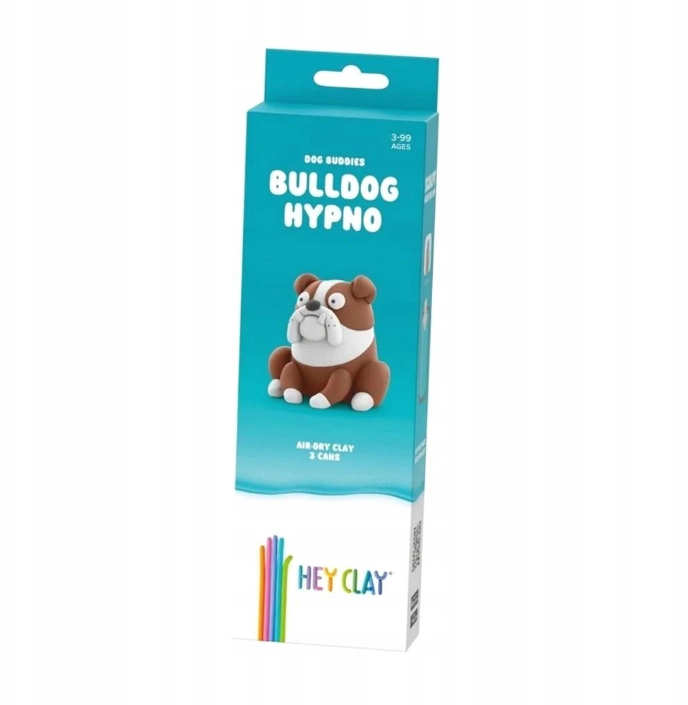 Hey Clay Masy Plastyczne - Piesek Buldog