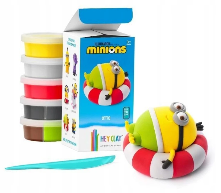Hey Clay - Figūrėlė Minionki Otto su priedais