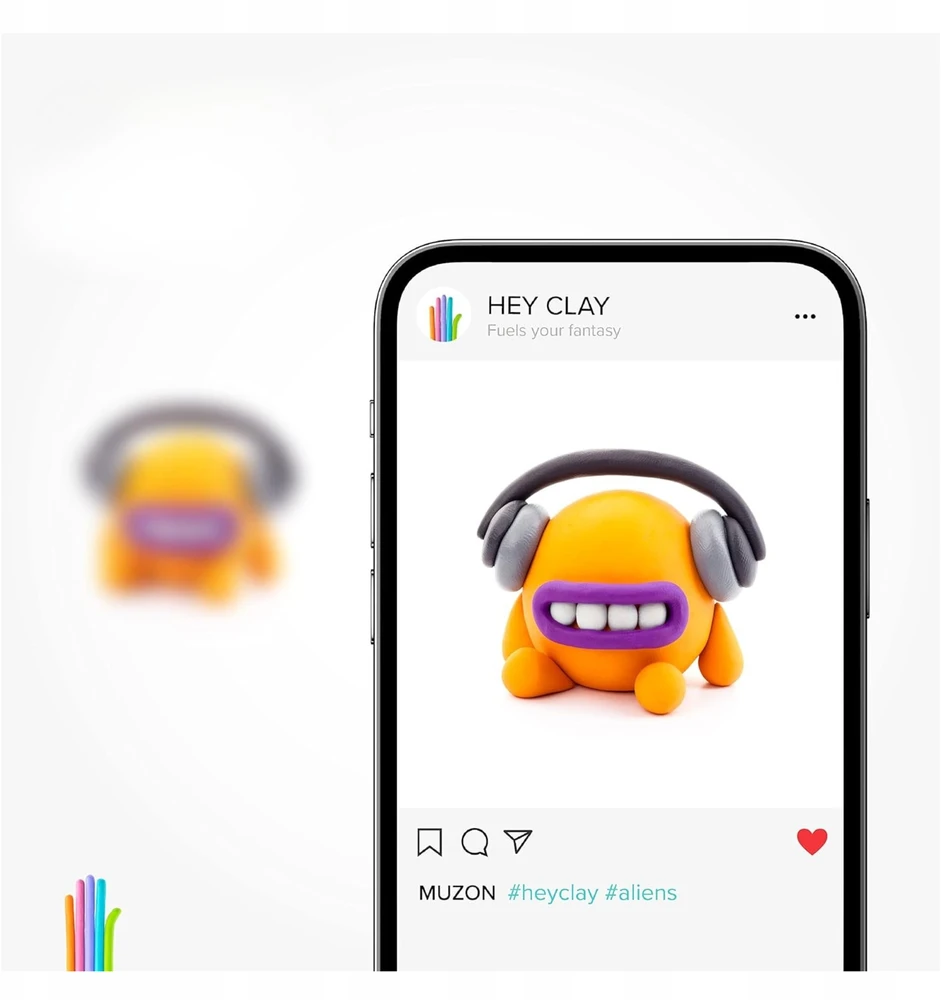 Hey Clay Molio kaimo gyvūnų modeliavimas vaikams