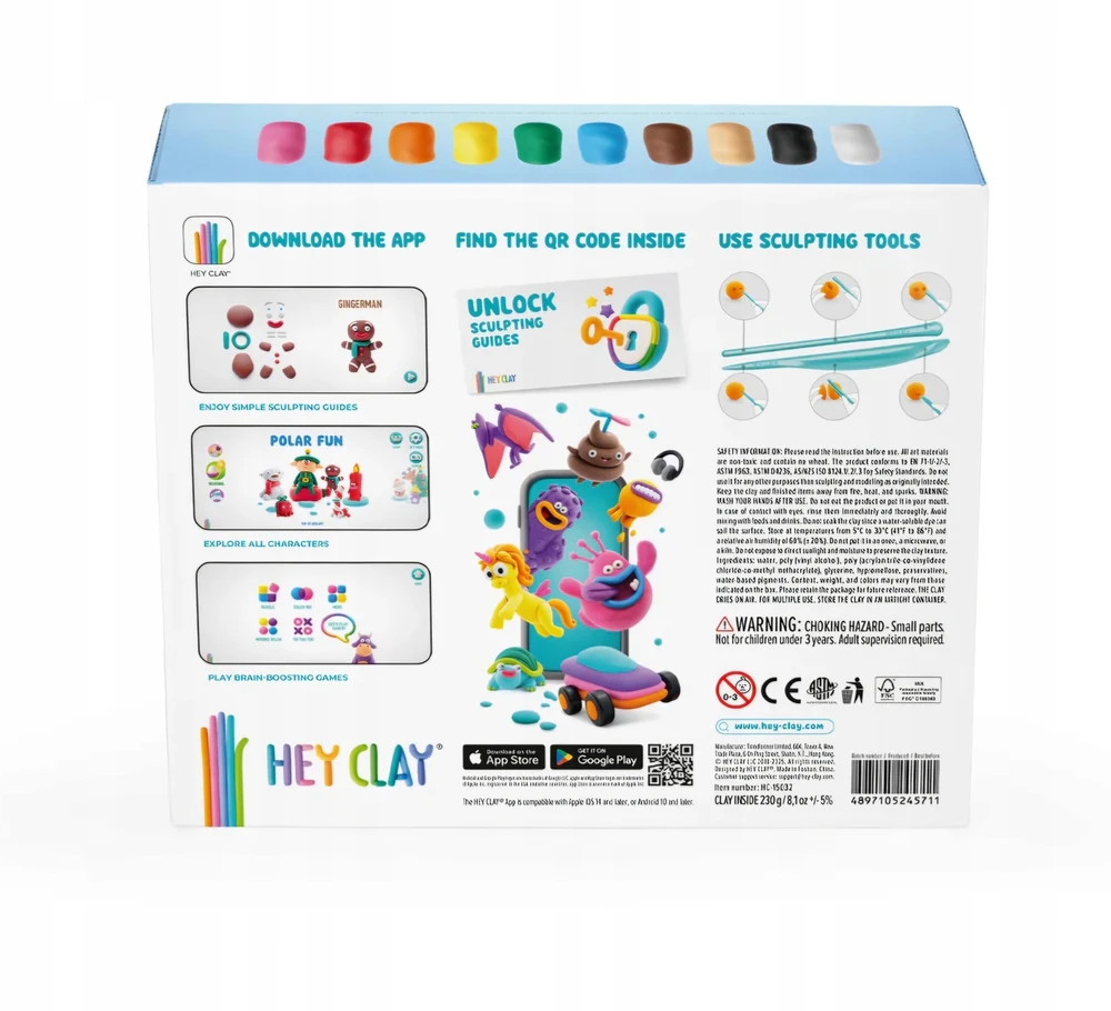 Hey Clay - Šalta Pasaka Žieminė Molis