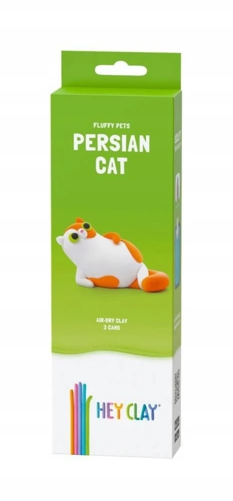 HEY CLAY HCL30113CEE Figūrėlė Pūkuoti augintiniai Persų katė 3 pakuotė