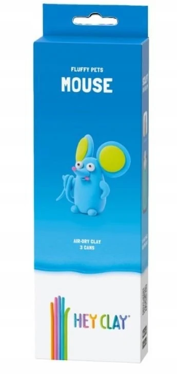 HEY CLAY HCL30116CEE Figūrėlė Pūkuota Pets Mouse 3 pakuotė