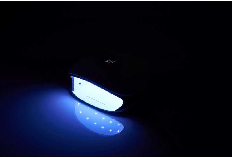 Hibridinė UV/LED gelio lempa OSOM Professional OSOM4S, 36 W, su LCD ekranėliu