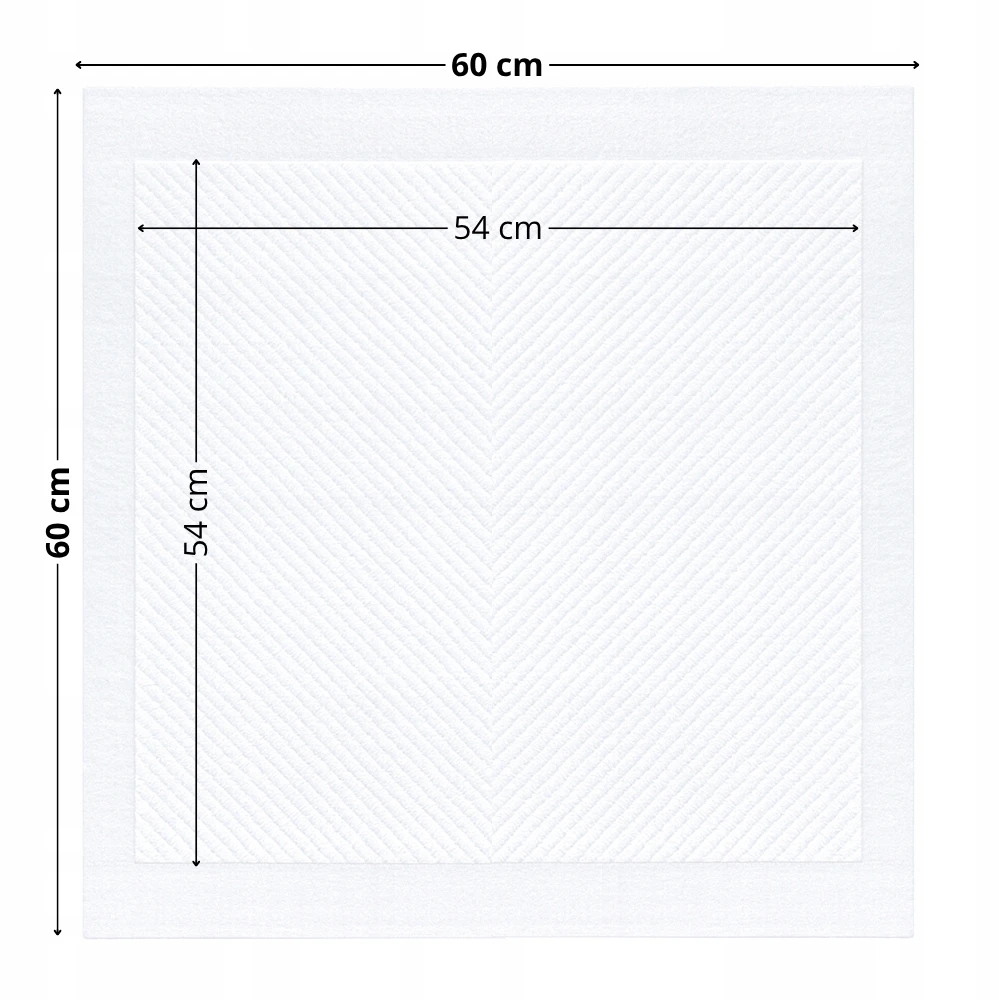 higieniški MEDIBED BASIC EKRANAS 60x60 460ml 120 vnt.