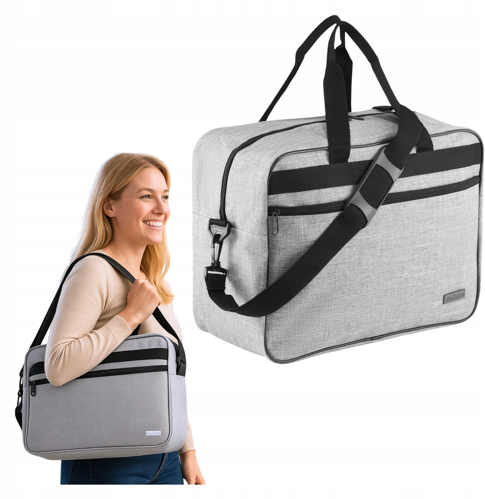 Hilanke TRAVEL BAG rankinis bagažas 40x25x20, skirtas vandeniui atsparus lėktuvui