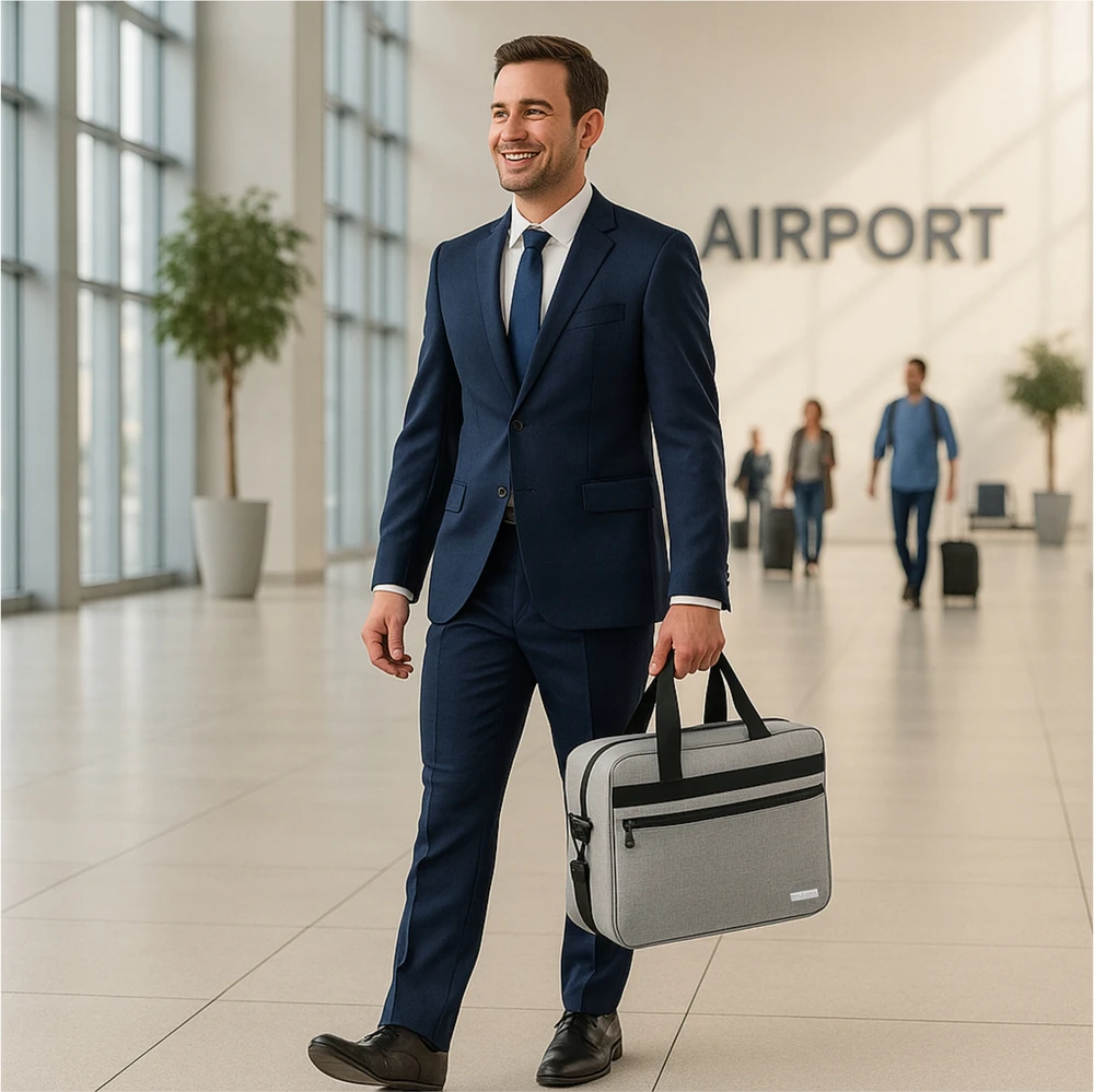 Hilanke TRAVEL BAG rankinis bagažas 40x25x20, skirtas vandeniui atsparus lėktuvui