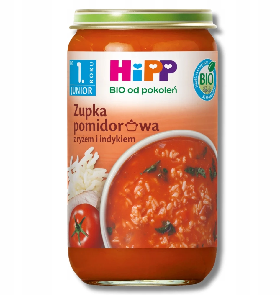 HiPP indai VAKARIENĖ po 1 metų MIX STIALINIAI 250g x7