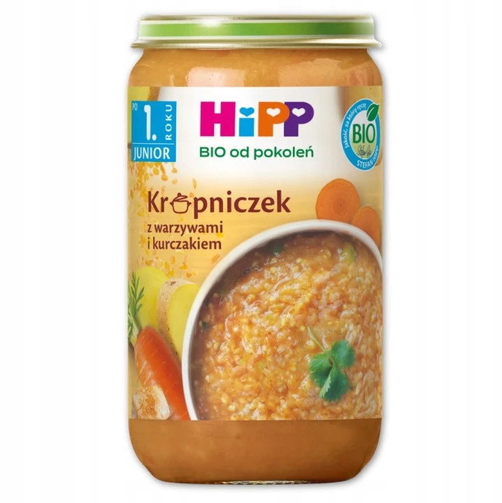 HiPP indai VAKARIENĖ po 1 metų MIX STIALINIAI 250g x7