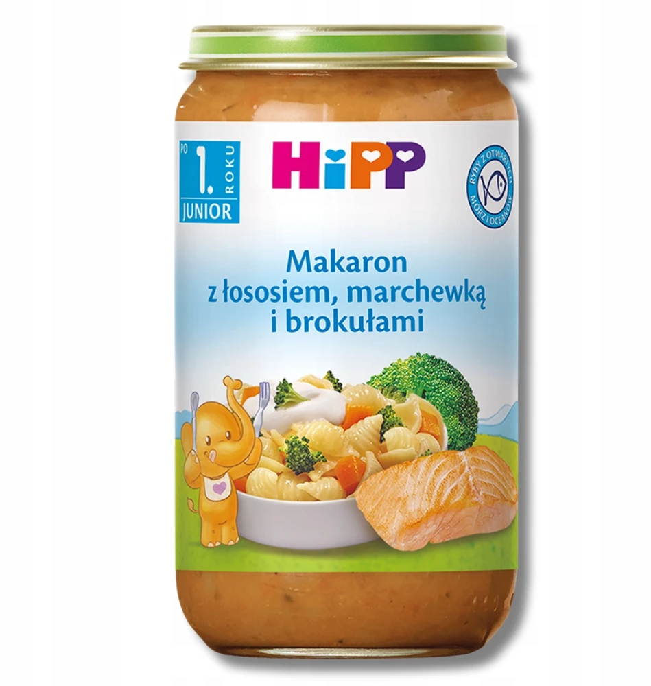 HiPP indai VAKARIENĖ po 1 metų MIX STIALINIAI 250g x7