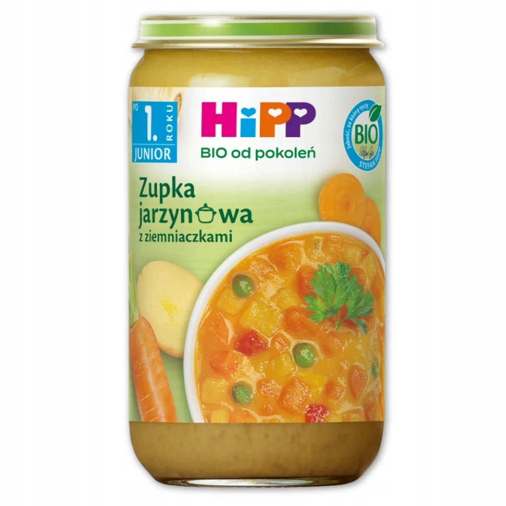 HiPP indai VAKARIENĖ po 1 metų MIX STIALINIAI 250g x7