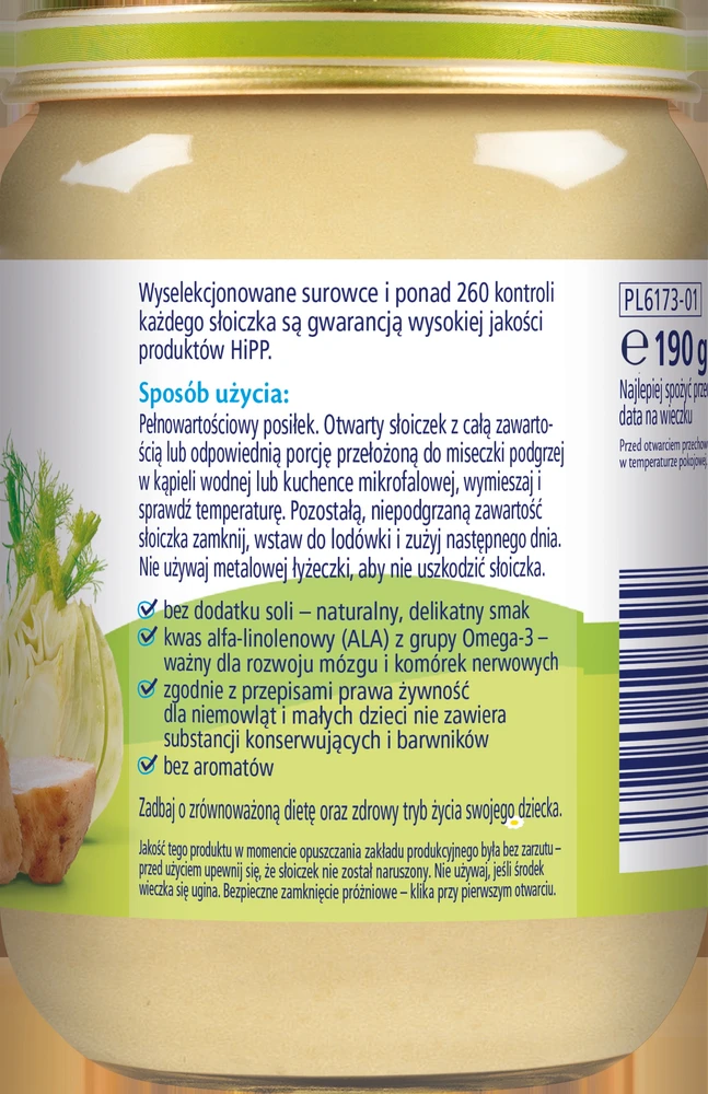 HiPP vakarienė Troškinys su bulvėmis ir triušiena po 5 mėnesių 190 g