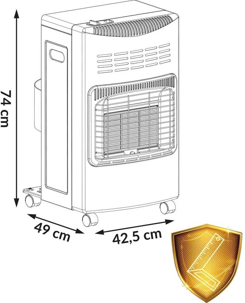 HM-900 Humberg dujinė viryklė, juoda