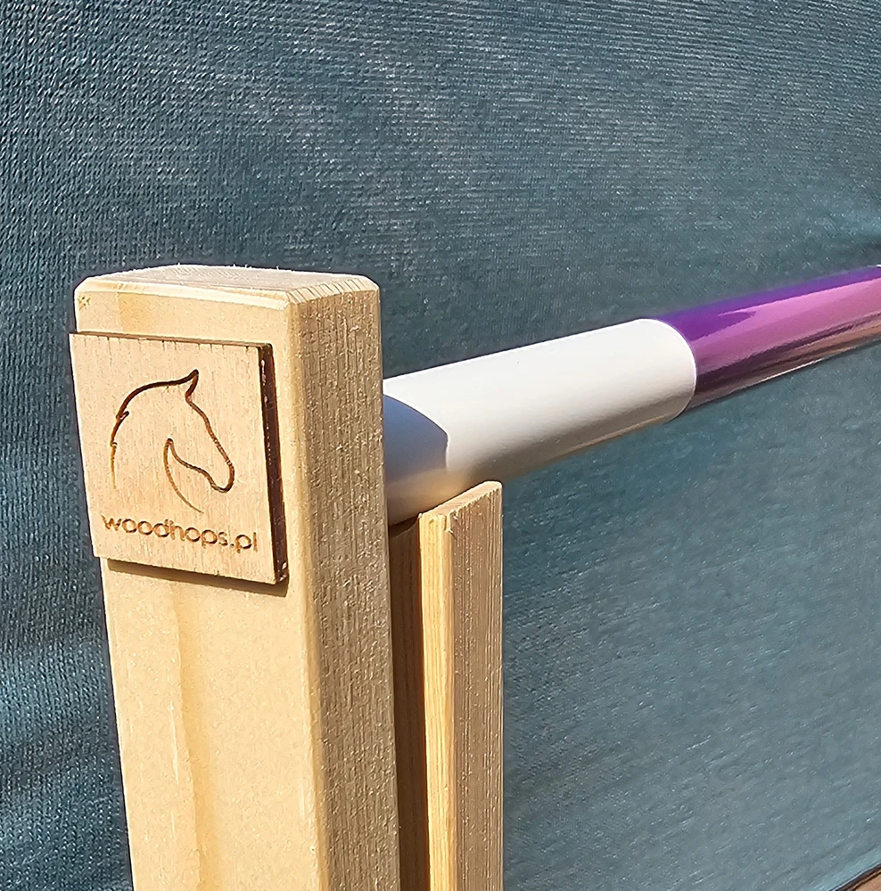Hobby Horse kliūtis 140cm su skersiniu 120cm Gimtadienio dovana