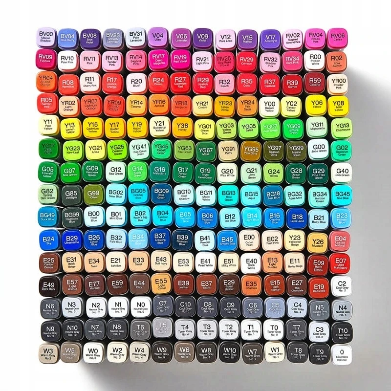 Hobby žymeklis ciao - COPIC - 12 specialių spalvų rinkinys
