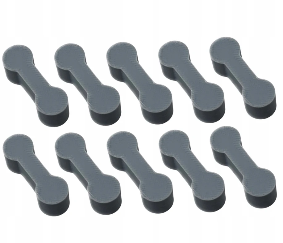 HobbyHold SET 10x TISIUS JUNGTIS, skirtas mediniams traukinių bėgiams Bigjigs