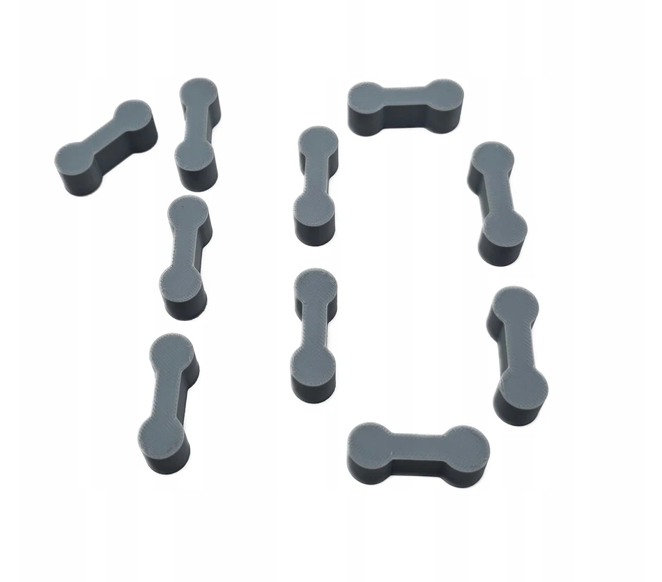 HobbyHold SET 10x TISIUS JUNGTIS, skirtas mediniams traukinių bėgiams Bigjigs