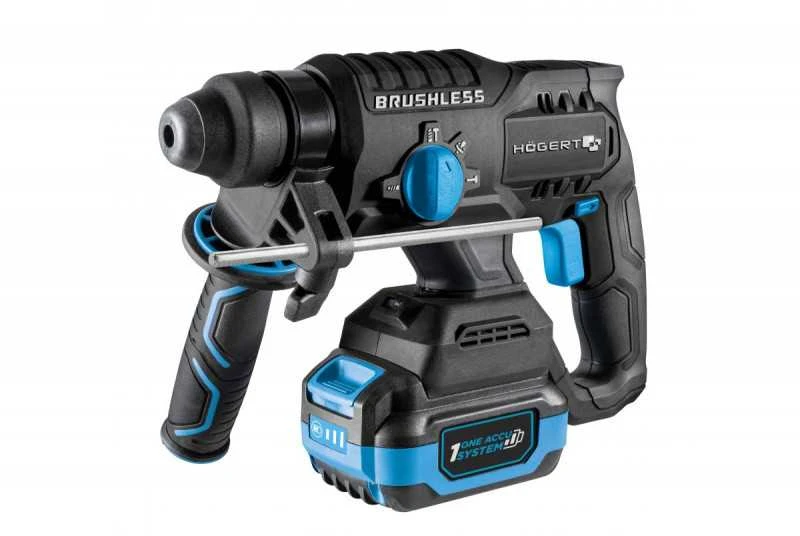 Hoegert BRUSHLESS HAMMER DRILL WITH CHISELING FUNCTION 18V