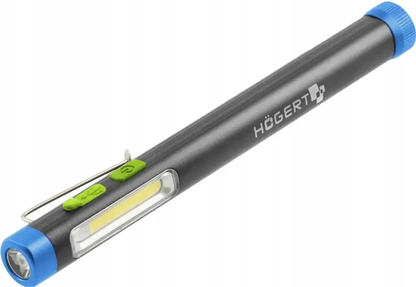 Hoegert Technik Darbo lempa įkraunamas prožektorius UV 300 lm, HT1E403, Hogert